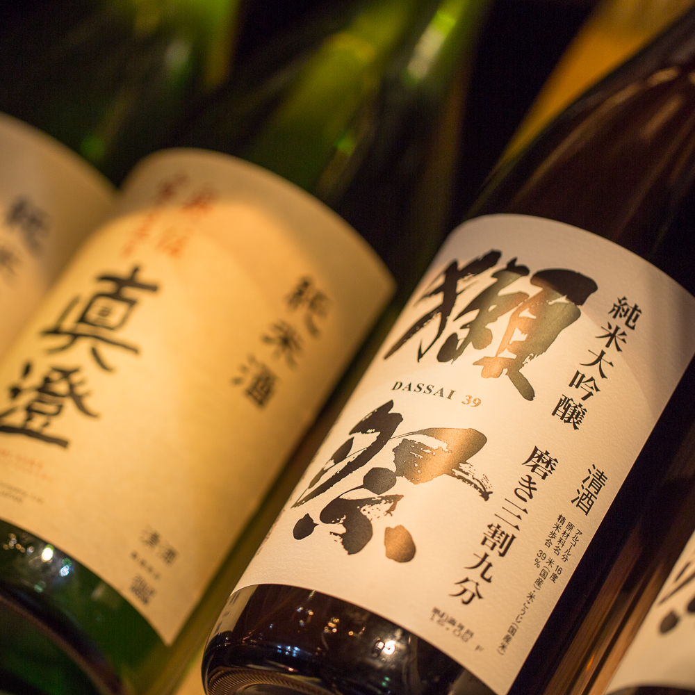 「焼肉ますお」各種お酒の種類もご用意！お肉に合う日本酒も種類豊富にご用意しております。